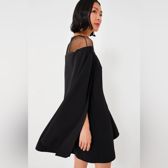 TUCKERNUCK Black Estelle Cape Dress - Picture 8 of 12
